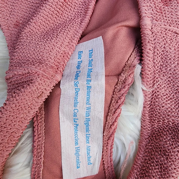 Kona Sol Mauve textured bikini XL NWT - Picture 10 of 12